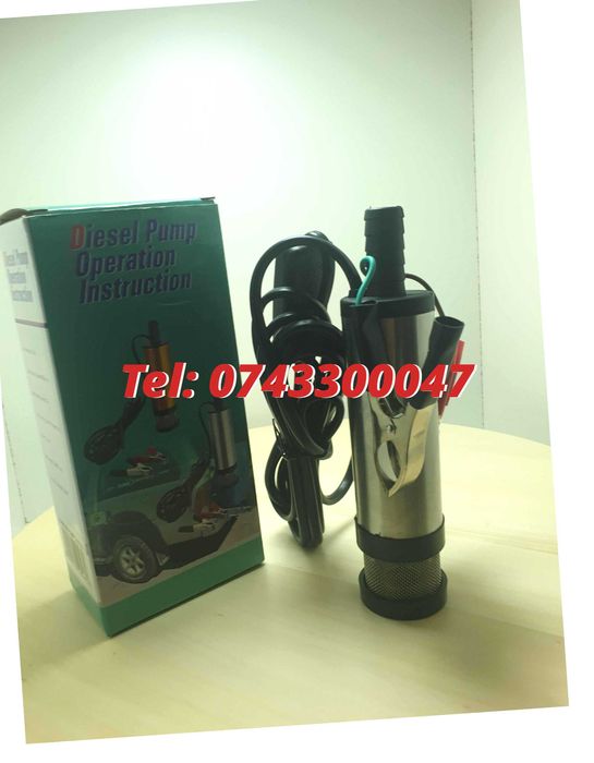 Pompa Submersibila Pentru Transfer Benzinamotorina  Alimentare 12v