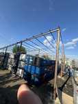 Vand structuri metalice pentru depozitare utilaje sau deseuri reciclar