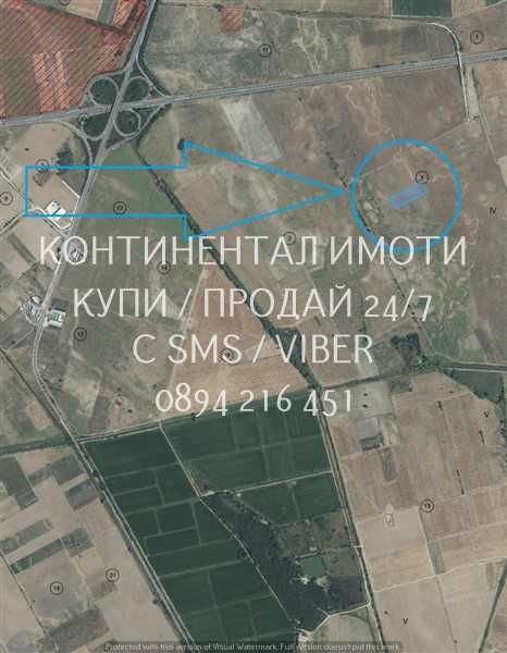 код 63027. Нива 8000м2 на около 500м от АМ Тракия.