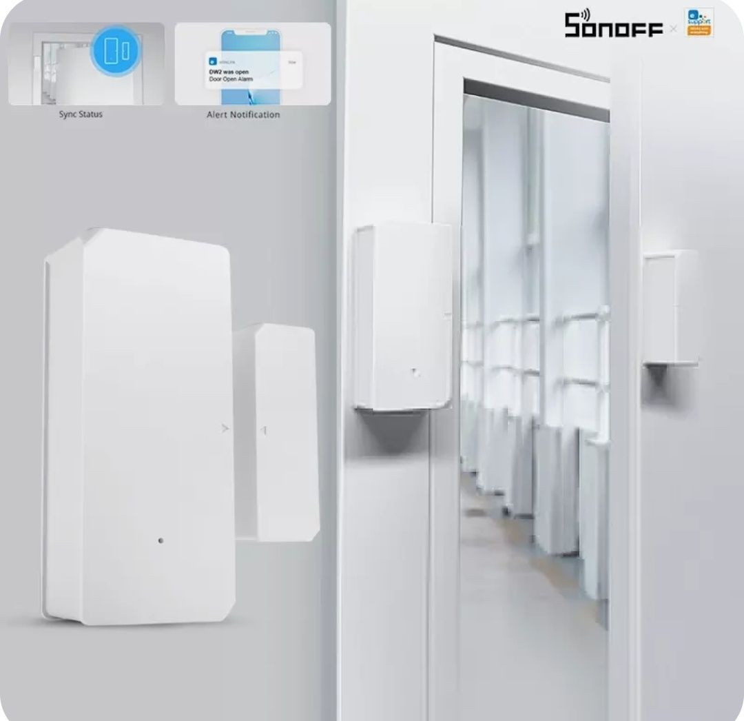 SONOFF DW2 Wifi беспроводной датчик окна/двери
