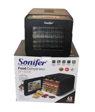 Сушилка для овощей и Фруктов Sonifer SF-4006 на 6 подносов.