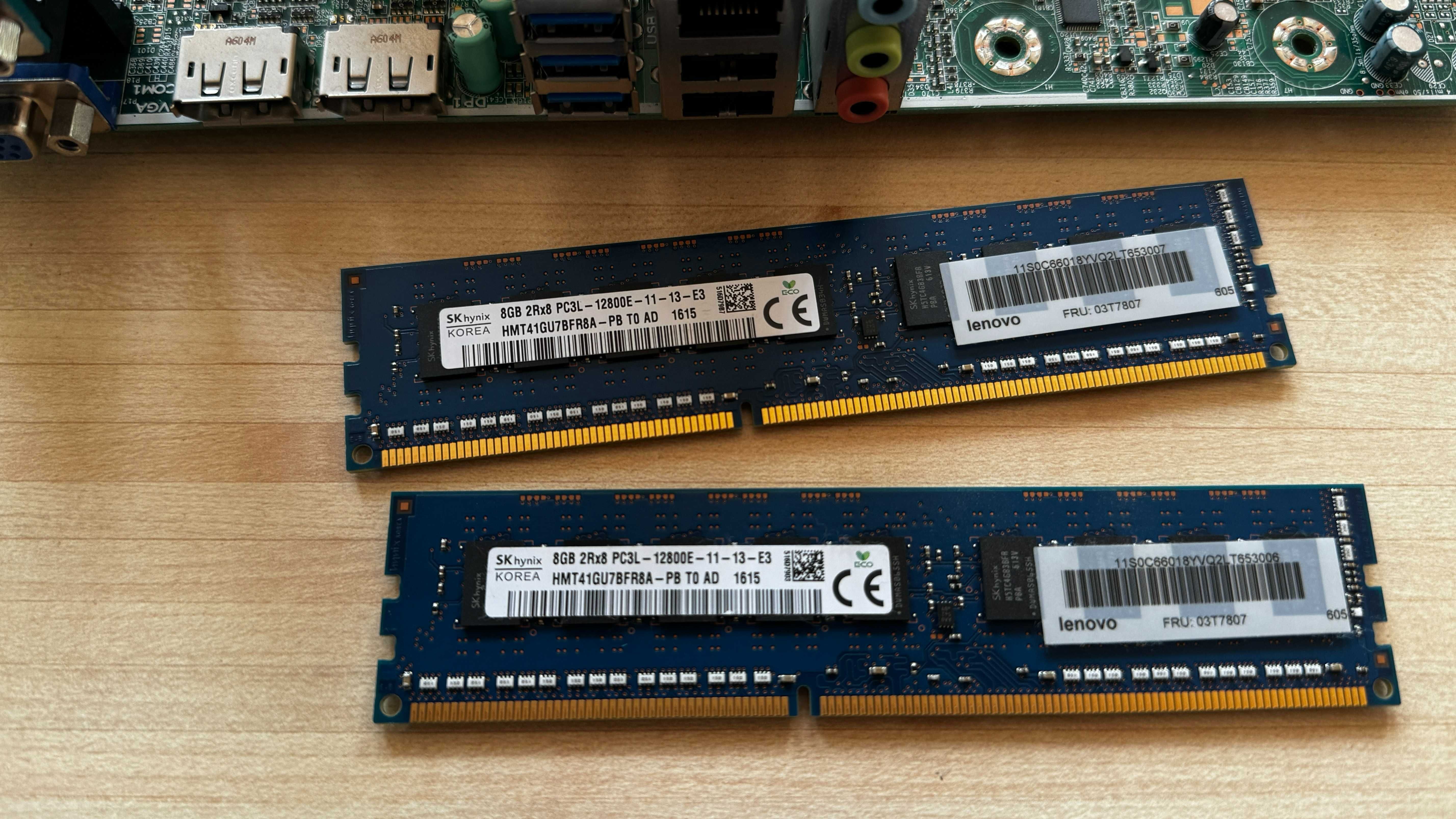 Lenovo THINKSERVER TS140 дъно + процесор, RAM, захранване FSP450-50ETN