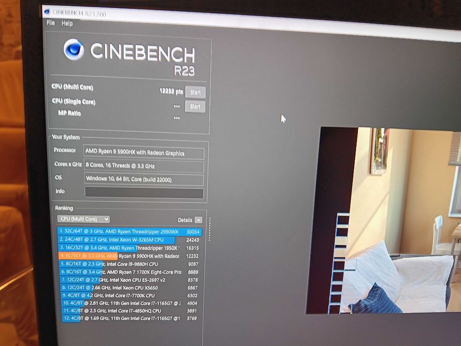 Laptop Acer Nitro 5 5900HX 32 GB 3080