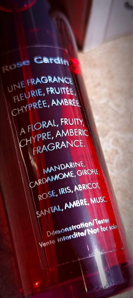 Parfum Pierre Cardin Rose de Cardin 100 ml vintage 1990