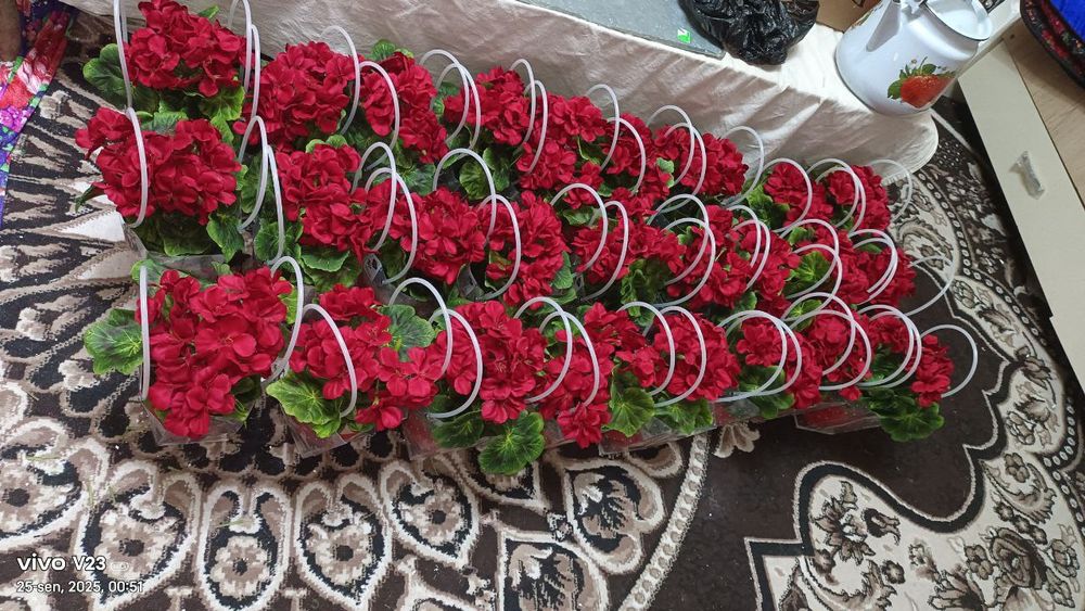 Sovga uchun suniy gullar
