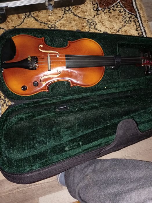 Vand vioară care se poate canta și la rece și electric