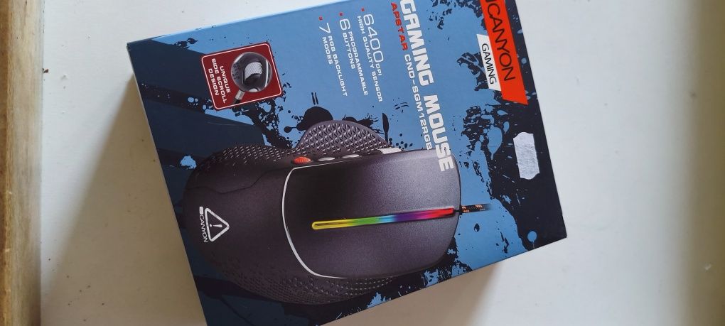 Гейминг мишка CANYON CND-SGM12RGB