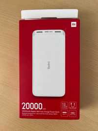 Външна батерия Xiaomi Redmi Fast Charge, 18W, 20000 mAh Power Bank