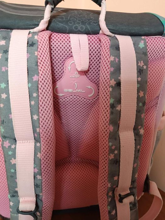 Ученическа раница с твърдо дъно Belmil