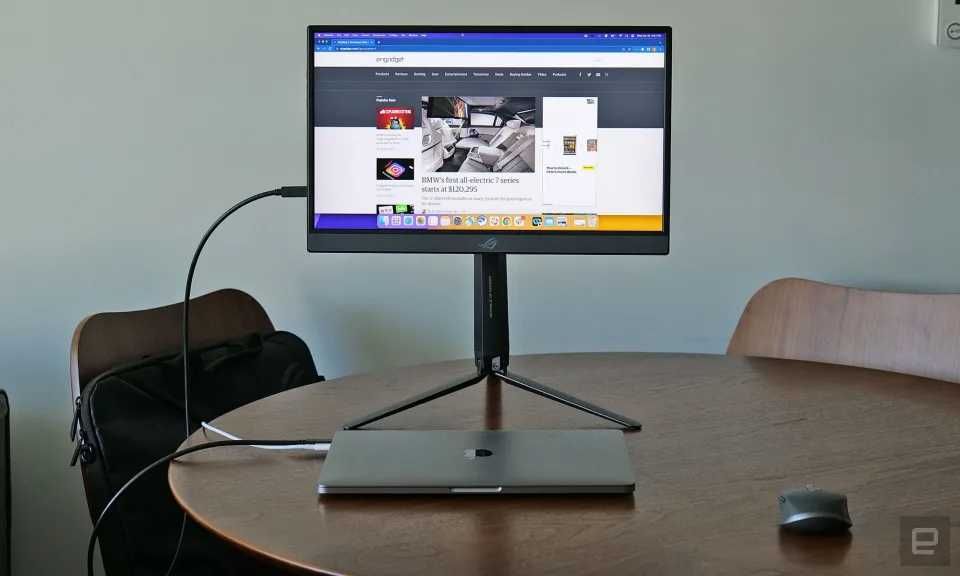 Stand monitor ecran portabil ergonomic (digital nomad WFA travel roos)
