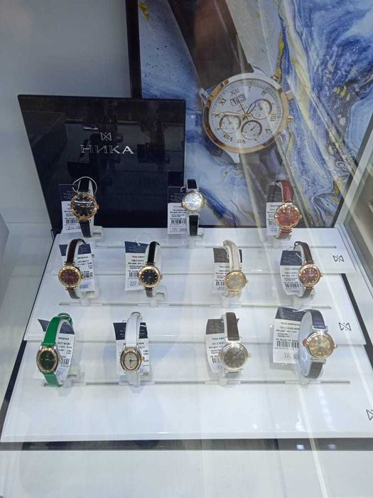 Золотые, серебряные часы, женские и  мужские