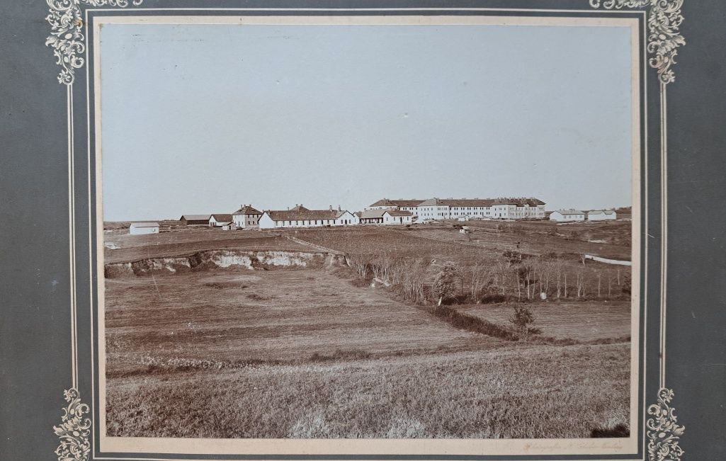 Raritate!! Fotografie mare Cazarma din Tulcea 1908 sau Primul Razboi