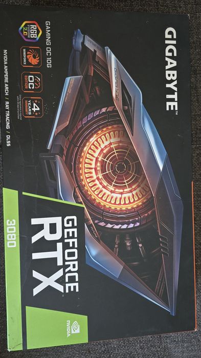 Placa Video Nvidia Rtx 3080 GAMING OC GIGABYTE RGB Garantie