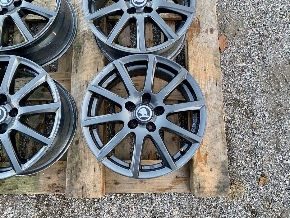 Алуминиеви джанти 16 5x100 за Skoda Kamiq,Fabia,Praktik,Rapid,Roomster