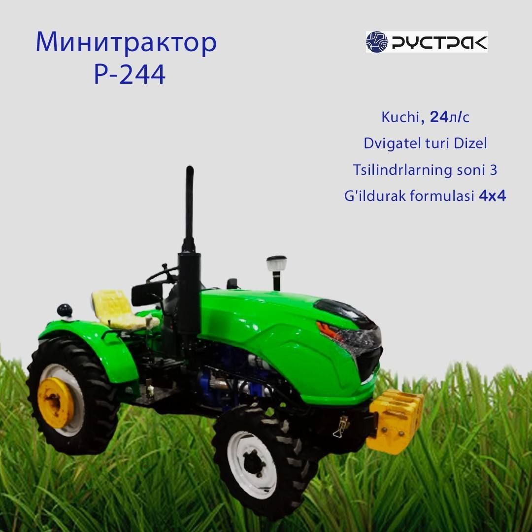 mini traktor rustrak, мини трактор рустрак
