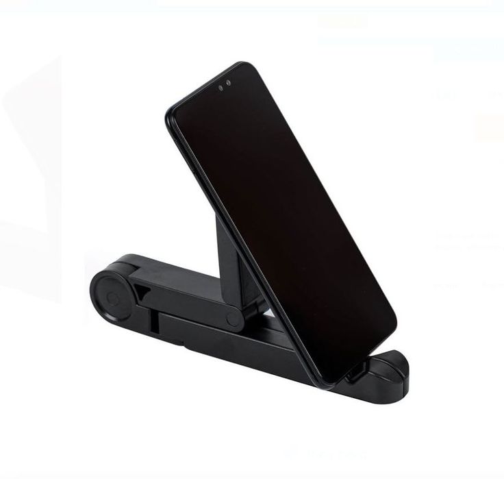 Suport Telefon Mobil & Tableta Pliabil Negru Jumbo NOU