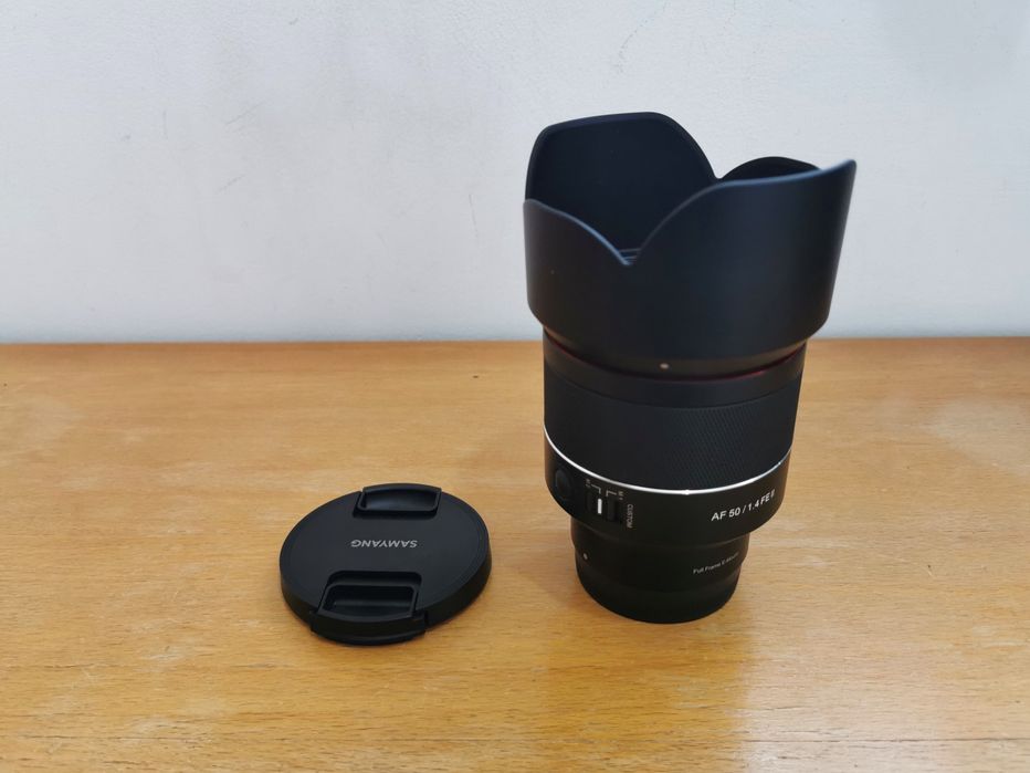 Продавам Samyang 50 mm  f/1.4  II  Fe