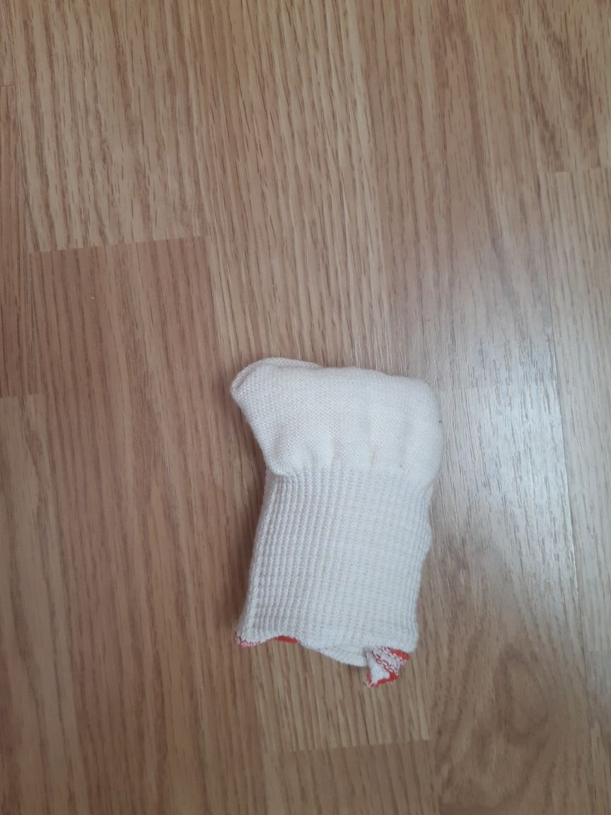 Mănuși de lucru albe fara degete