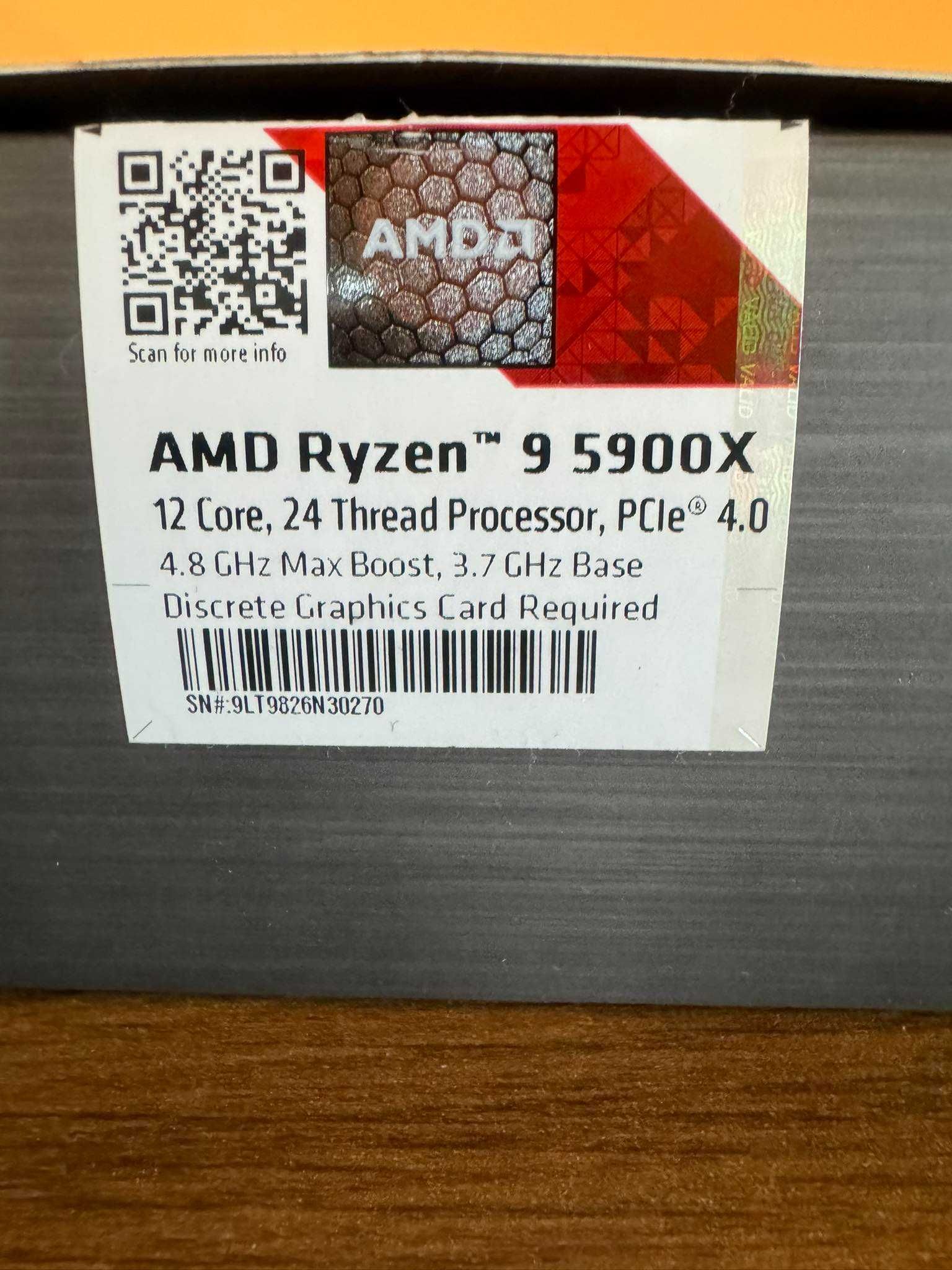 AMD Ryzen 9 5900X 12-Core 3.7GHz AM4