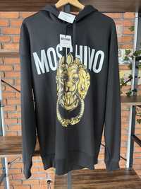 Moschino Lions Head Logo Hoodie L