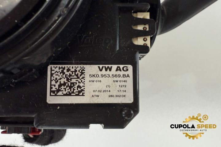 Spira volan cu manete 5K0953569BA Volkswagen VW Passat B7 [2010 - 201