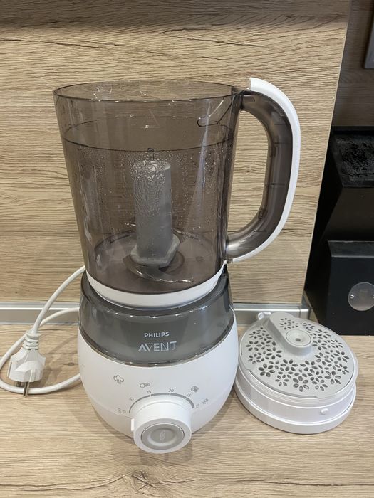 Philips Avent 4 в 1 уред за приготвяне на пара на бебешка храна/пюрета