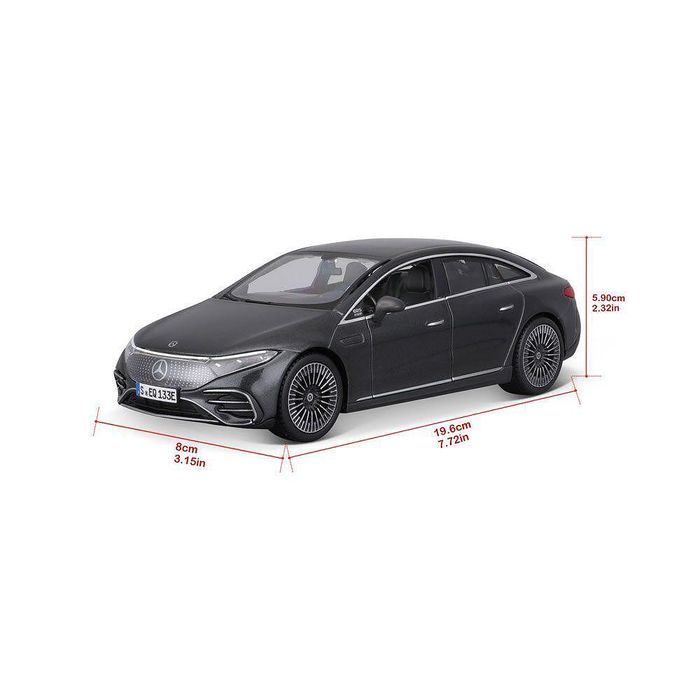 Мaisto sp edition кола mercedes-benz eqs 2022 1:24 синя и сива