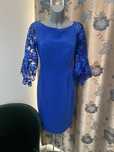 Rochie albastra eleganta