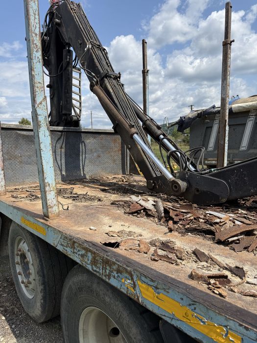 DAF XF macara forestiera