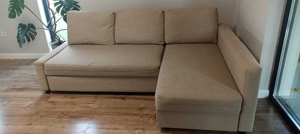CANAPEA Ikea-Friheten se face PAT cu loc DEPOZITARE