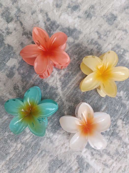 Гавайские крабики для волос