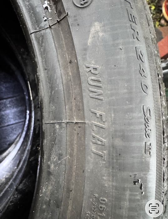 4 Anvelope Pirelli  iarna 245/45r 18 run flat