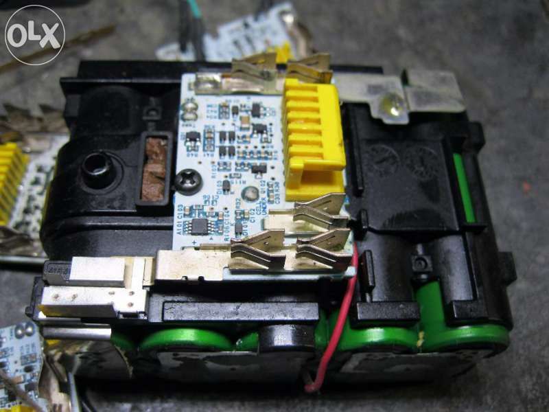 Отключване ремонт рециклиране на батерии Makita Li ion BL1830
