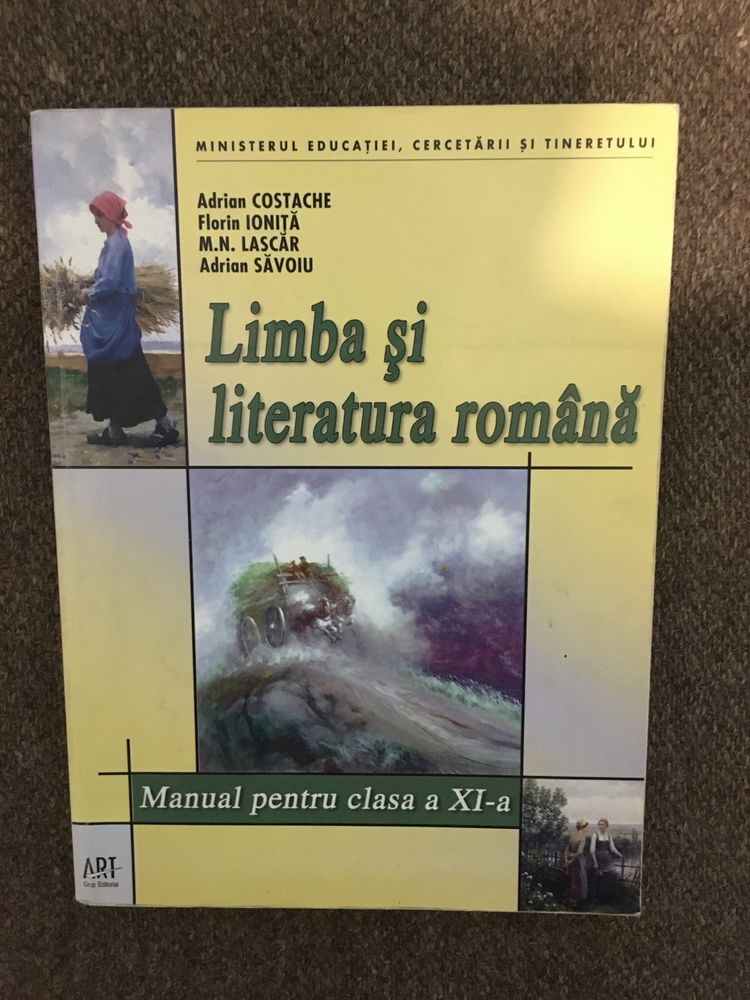 Manual pentru limba si literatura romana pt clasa XI