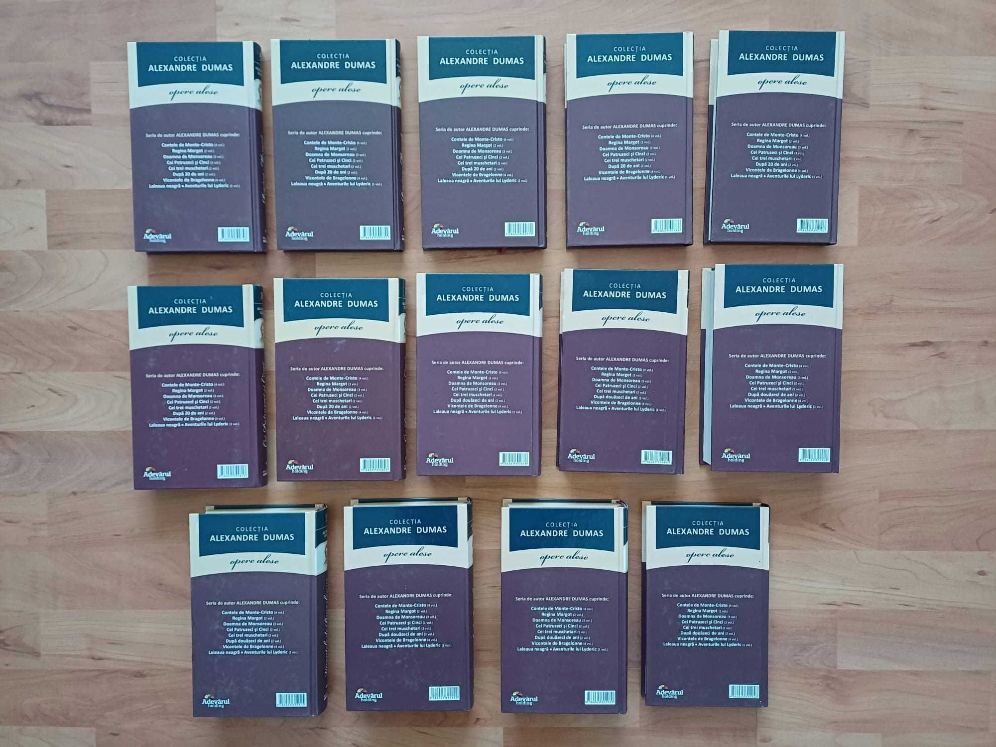 Seturi Adevărul: Alexandre Dumas (14 vol) și Dostoievski (12 vol)