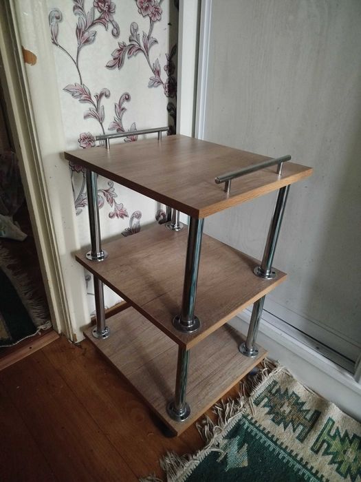 Деревянный помощник/столик/тележка для салона красоты