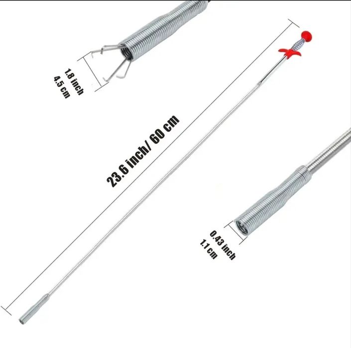 Extractor 60cm x 1cm , instrument extracție obiecte
