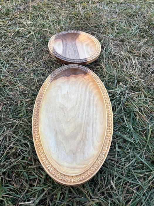 Тарелка из дерева