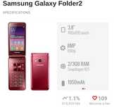 Samsung folder 2 32GB 3GB RAM