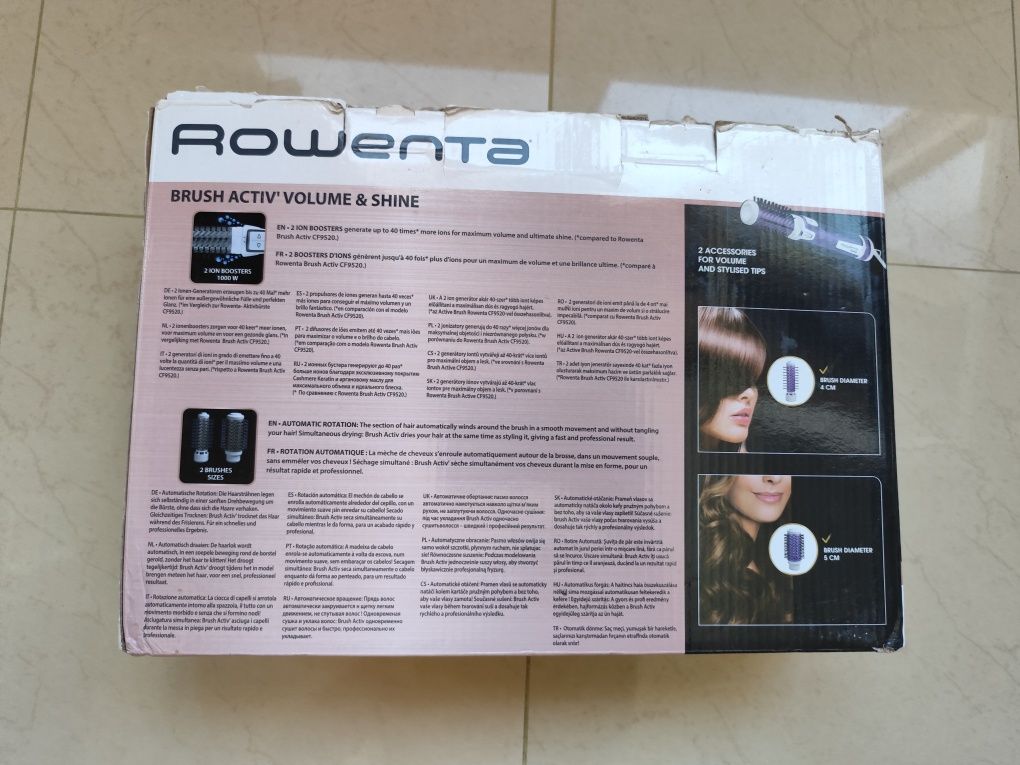 Електрическа четка за коса Rowenta