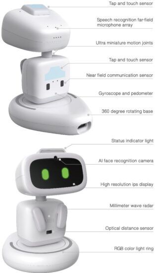 Aibi Pocket. Chat GPT robot.