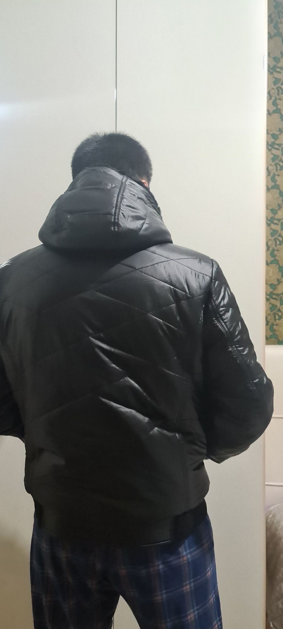 Куртка зимняя черная