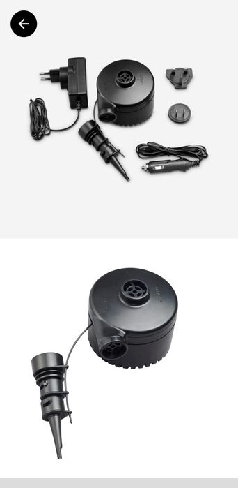 Pompa electrica camping