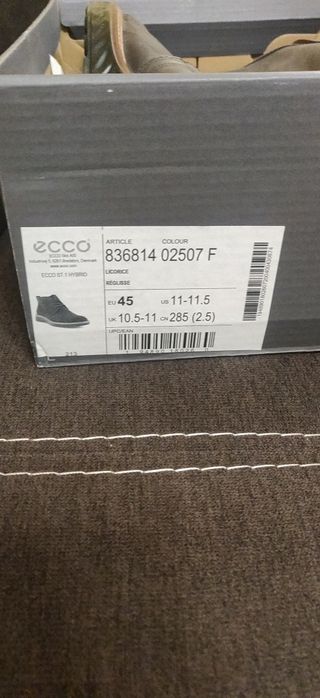 Ghete Ecco goretex 45 Nou
