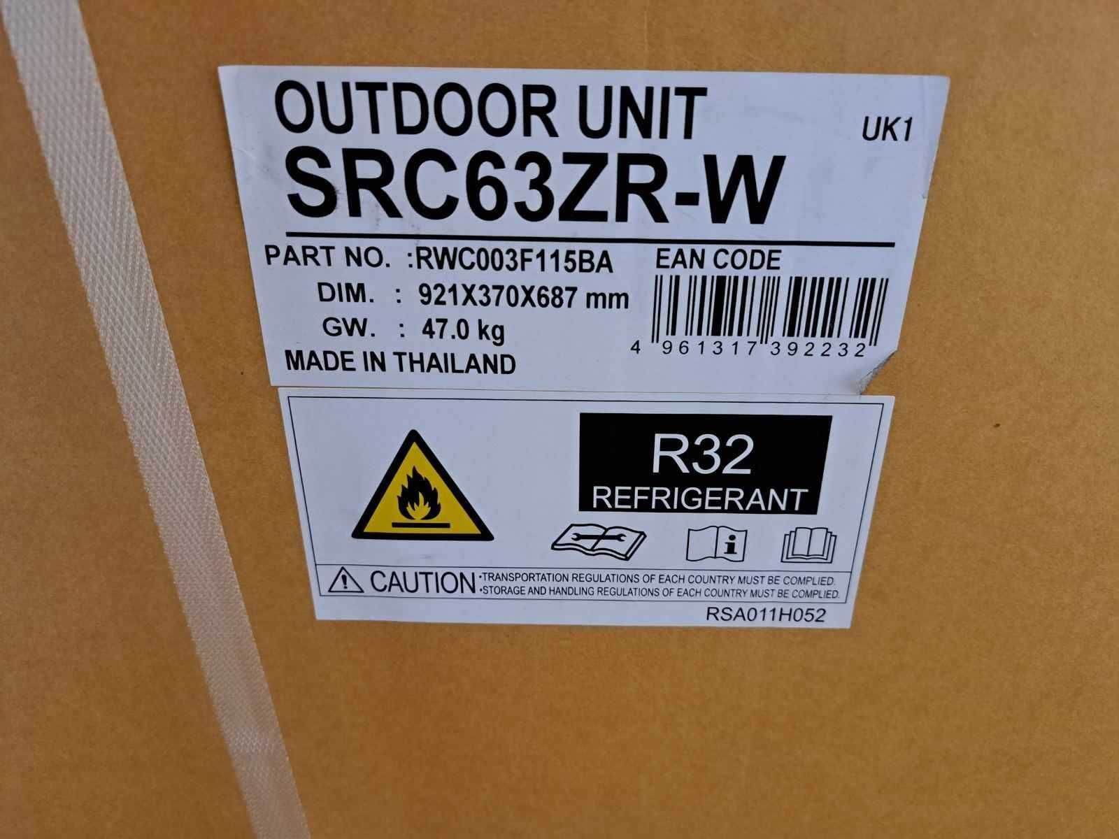 Подов климатик Mitsubishi Heavy SRF25ZS-W/SRC25ZS-W2 Premium