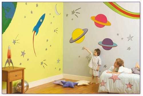 Стикери за детска стая на FunToSee - Космическо Пространство