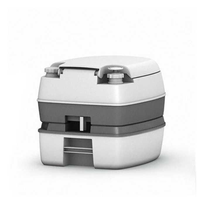 Мобилна химическа къмпинг тоалетна Mercado Trade, Пластмаса, 15л., Бял