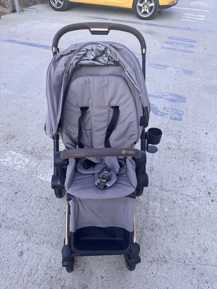 Vand carut sport cybex priam 4 cadru rose gold