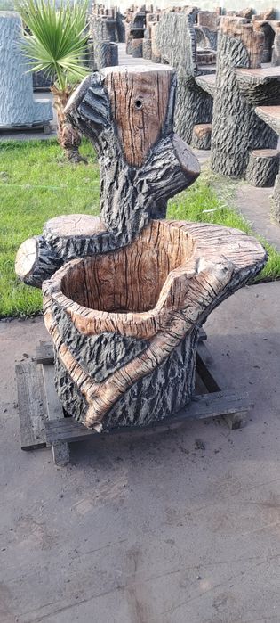 Градинска мивка от щампован бетон