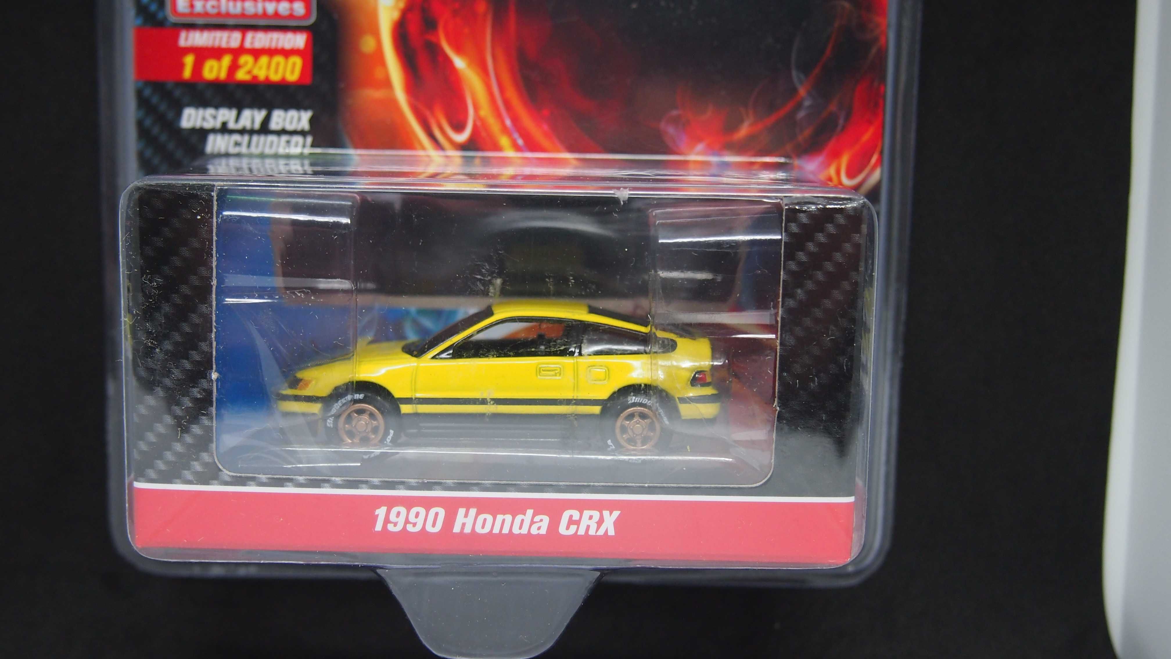 Macheta Johnny Lightning Honda CRX 1990 1:64